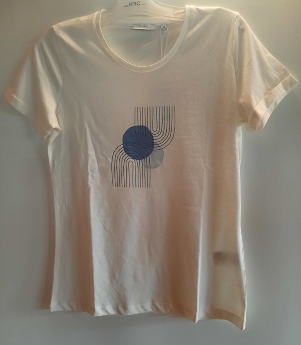 M.X.O Damen  Komfort RH-Shirt 1/2 , offwhite