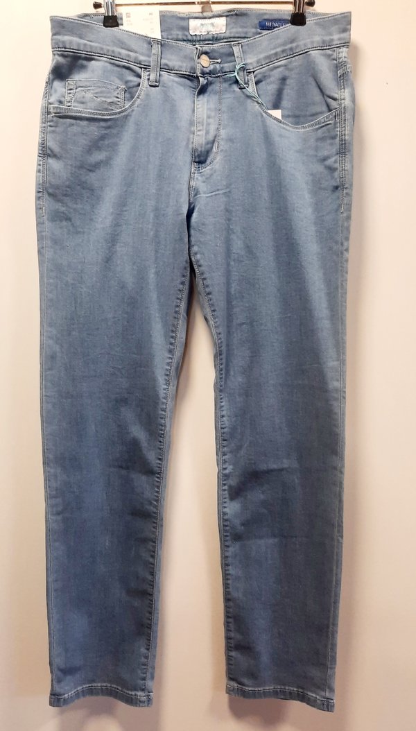 Pioneer Eric-Megaflex, Herren-Jeans, light blue stonewash