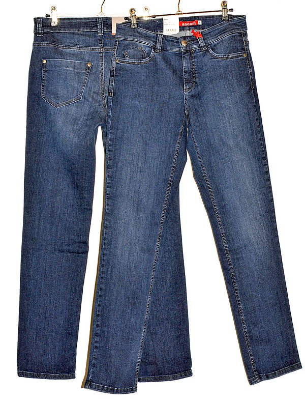 Denver Herren-5-Pocket-Jeans, stone 100% BW