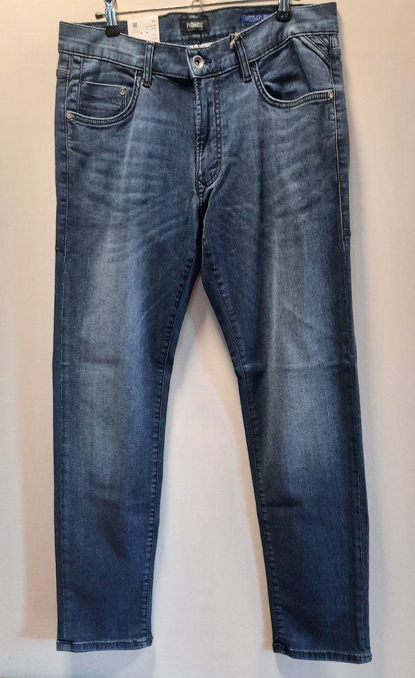 Pioneer Eric Herren Jeans megaflex, Straight Fit, ocean blue used