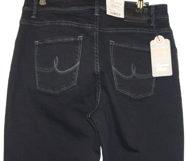 Pioneer Damen-Jeans, Betty dark-blue, slim fit
